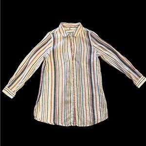 Artisan Ny linen tunic top